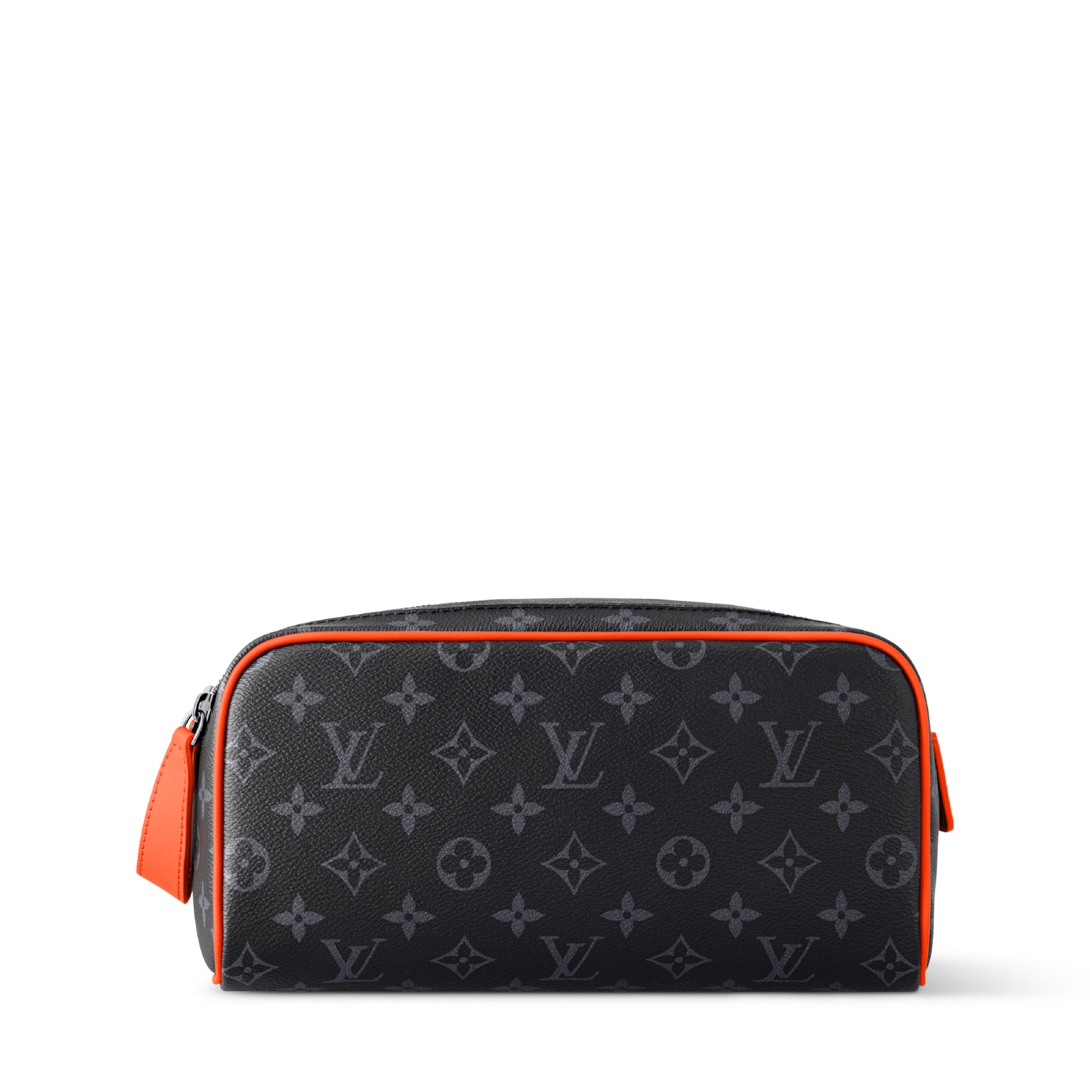 Louis Vuitton ケース オレンジ・ブラック Louis Vuitton Monogram Macassar Keepall Bandouliere 50 Safran